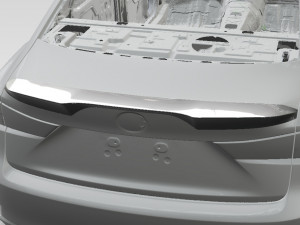 IS 250 spoiler 3D 모델