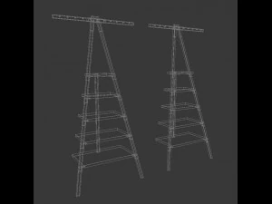 shelf ikea ps 3D Model