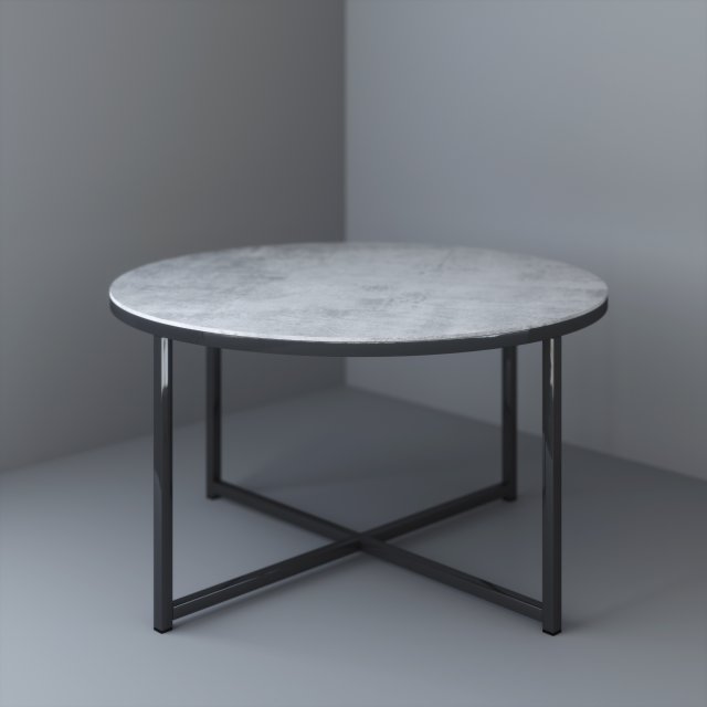 glamor modern beton coffe table 3D Модель .c4d .max .obj .3ds .fbx .stl .blend