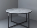 Glamor modern beton coffe table 3D-Modell