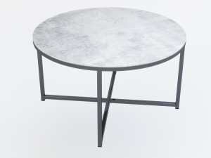 glamor modern beton coffe table 3D Модель
