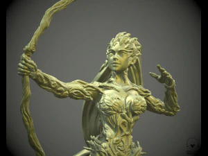 Silva DND 森林追猎者 3D 打印模型 3D 打印模型