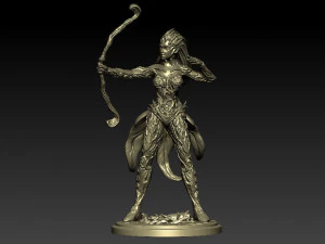silva dnd sylvan stalker 3d print model 3D Print Model