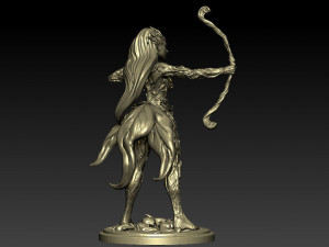 silva dnd sylvan stalker 3d print model 3D-printmodel