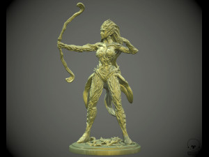 silva dnd sylvan stalker 3d print model 3D-printmodel