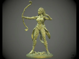 silva dnd sylvan stalker 3d print model 3D Print Model