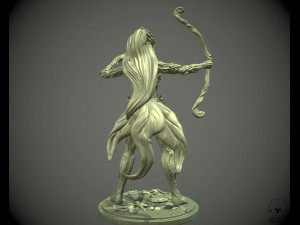 silva dnd sylvan stalker 3d print model 3D-printmodel