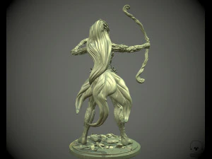 silva dnd sylvan stalker 3d print model 3D Print Model
