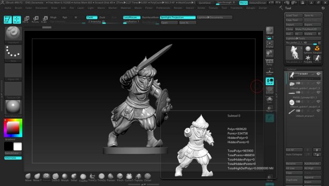 goblin saracen 3d print model 3D Print Model .c4d .max .obj .3ds .fbx .stl .blend