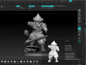 goblin saracen 3d print model 3D Print Model