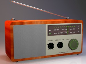 radio 3D Model
