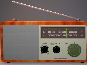 radio 3D Model