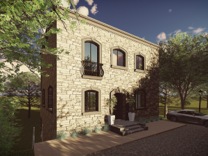 house duplex by revit and autocad 3D Модель