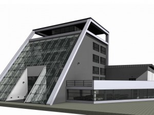 Ing factory by revit 3D Model