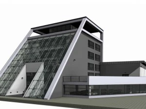 Ing factory by revit 3D Model