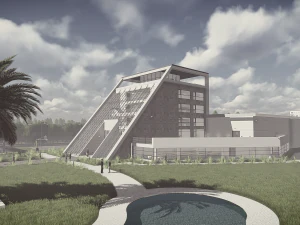 Ing factory by revit 3D Model