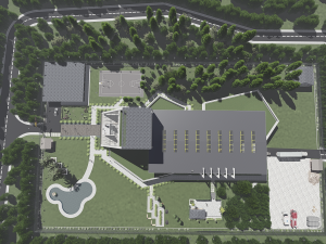 Ing factory by revit 3D Model