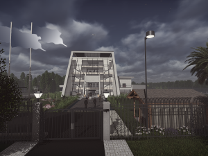 Ing factory by revit 3D Model