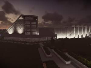 Ing factory by revit 3D Model