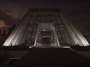 Ing factory by revit 3D Model