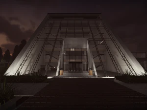 Ing factory by revit 3D Model