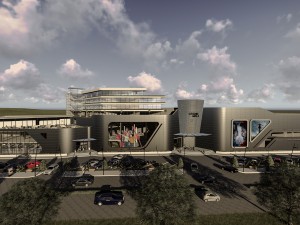 mall and business center 3D Model