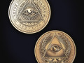 Illuminati Coin 3D Print Models