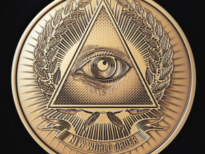 Illuminati Coin 3D-Druckmodell