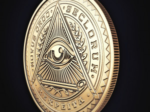 Illuminati Coin 3D-Druckmodell