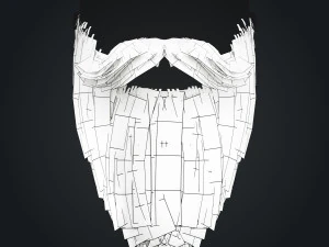 Beard RealTime 2 Version 2 3D Model