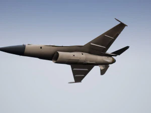 animated jet fighter f-16 falcon low poly 3D Model