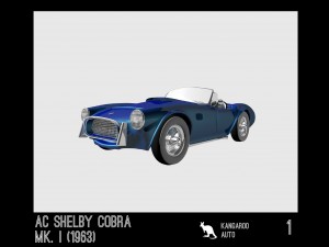 ac shelby cobra 427 1963 3D Model