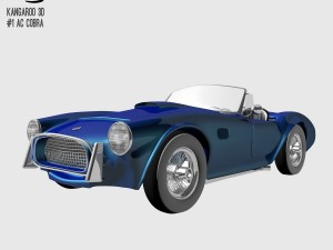 ac shelby cobra 427 1963 3Dモデル