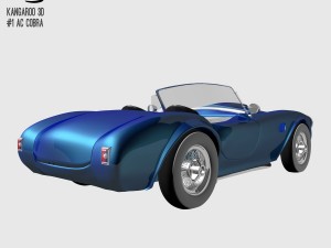 ac shelby cobra 427 1963 3Dモデル