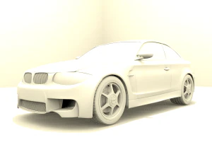 bmw m1 e82 2012 3D Model