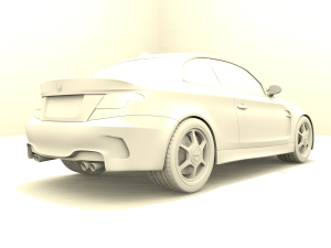 bmw m1 e82 2012 Model 3D
