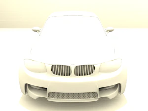 bmw m1 e82 2012 3D Model