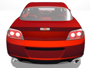 mazda rx-8 2004 3D 模型