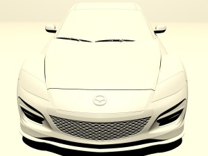 mazda rx-8 2004 3D 模型