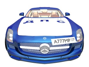 mercedes-benz sls amg 2011 Modelo 3D