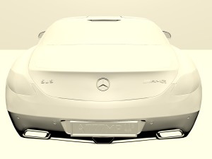 mercedes-benz sls amg 2011 Modelo 3D