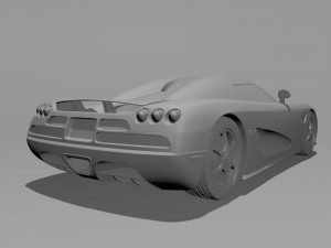 koenigsegg ccx 2006 3D Model