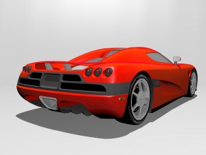koenigsegg ccx 2006 3D Model