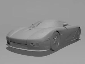 koenigsegg ccx 2006 3D Model