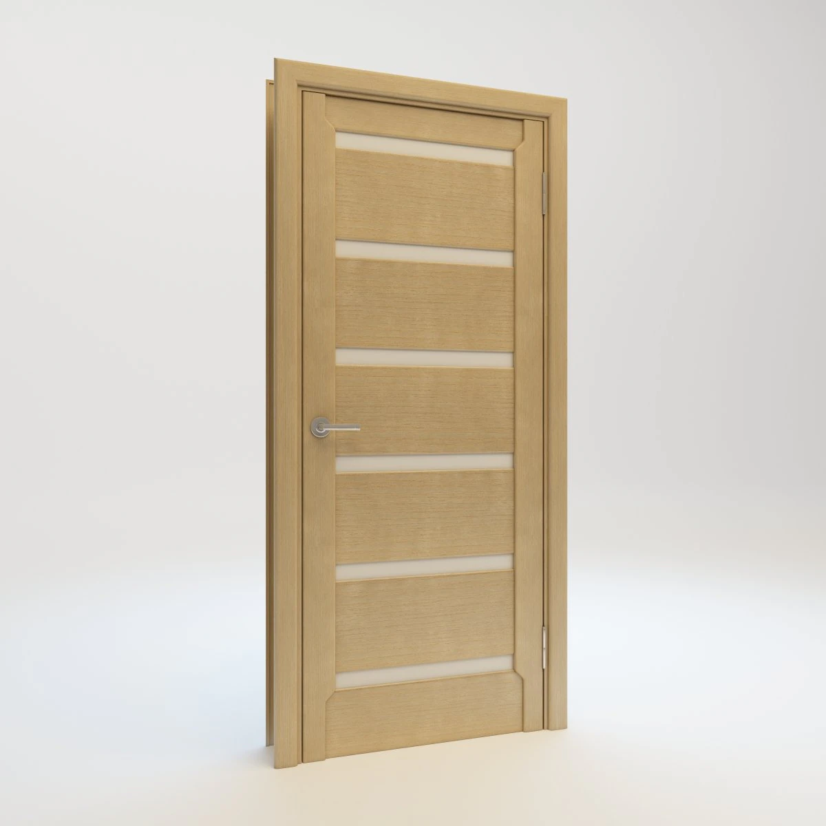 laguna modern interior door 3D Model .c4d .max .obj .3ds .fbx .stl .blend 