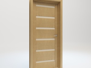 laguna modern interior door 3D Model