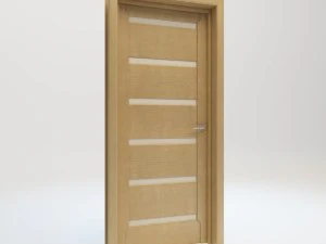 laguna modern interior door 3D Model