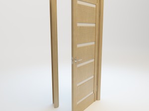 laguna modern interior door 3D Model