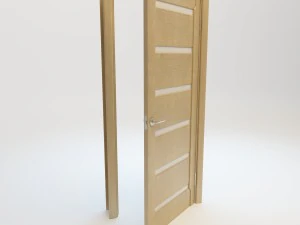 laguna modern interior door 3D Model