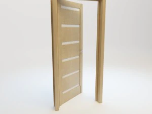 laguna modern interior door 3D Model